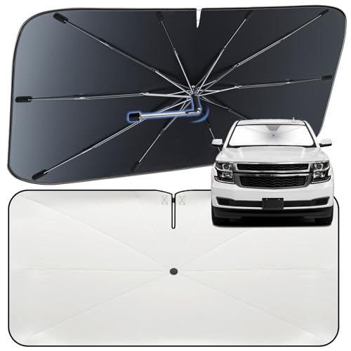 Windshield Sun Shade Umbrella for Chevrolet Tahoe 2015 (For Chevrolet Tahoe 2015-2020)