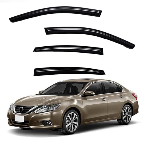 Window Visors Rain Guards Compatible with 2013 (2013-2018 Altima)