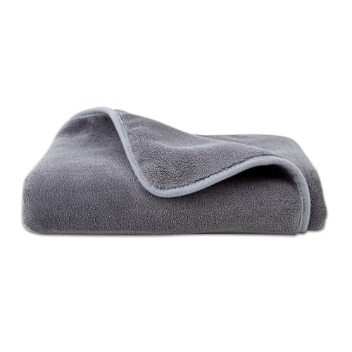 Super Absorbent Microfiber Car Drying Towel (Gray / 36"L x 25"W)