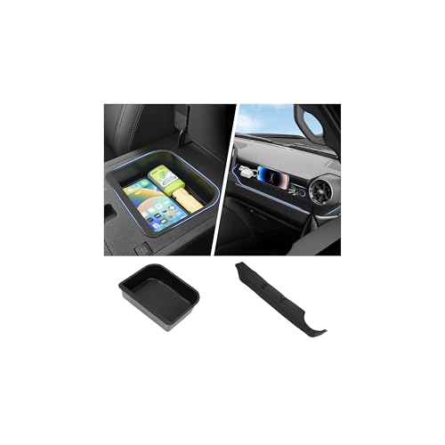 2PCS Center Console Organizer for 2024 (2024-2026 Toyota Land Cruiser 2PCS)