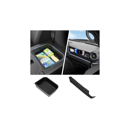 2PCS Center Console Organizer for 2024 (2024-2026 Toyota Land Cruiser 2PCS)