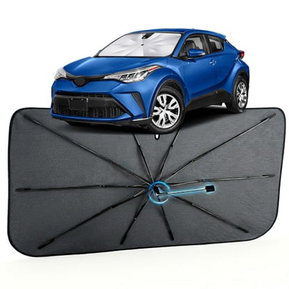 Car Windshield Sun Shade Umbrella for Toyota C (For Toyota C-HR 2018-2026)
