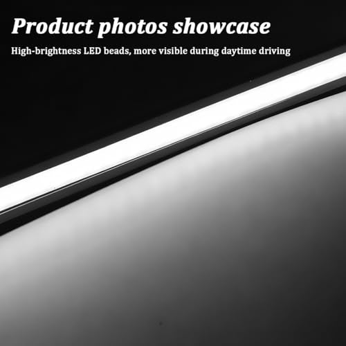 12PCS Car LED Interior Light Bar (White)