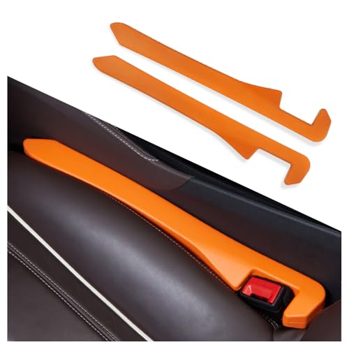 Super Flexible Car Seat Gap Filler (Orange)