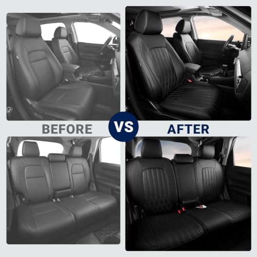 Custom for Honda CRV Seat Covers 2023 (Black / CR-V2023-2026 EX,EXL,LX ,Sport,Hybrid)