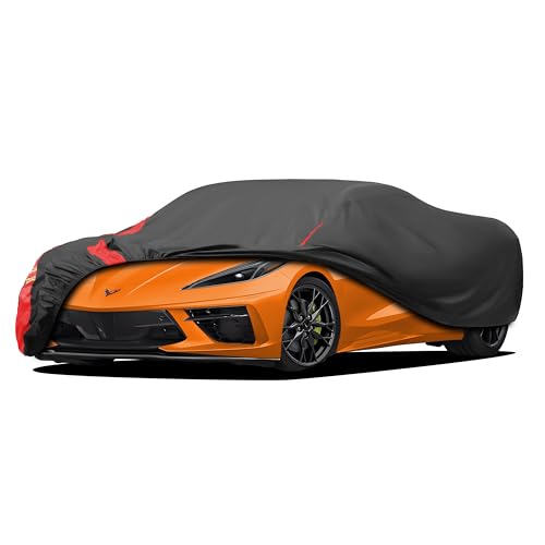 Car Cover Automobiles Waterproof All Weather for for Sports Coupe .Size C1 (C1 Fit Coupe/Cabrio Length up to 165 inch / 0 Coupe Car Cover)