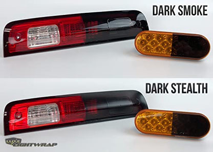 Luxe LightWrap Universal Headlight Tint Kit (Dark Smoke / 20” x 2 Yard)