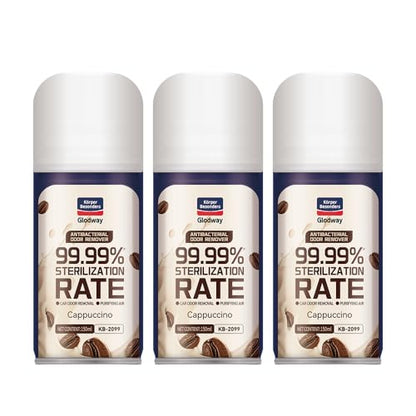 Glodway Whole Car Air Refresher Spray (6 Ounce (Pack of 3) / Grey)