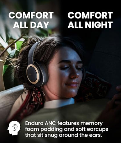 Audio Enduro ANC Noise Canceling Headphones (Dark Navy)