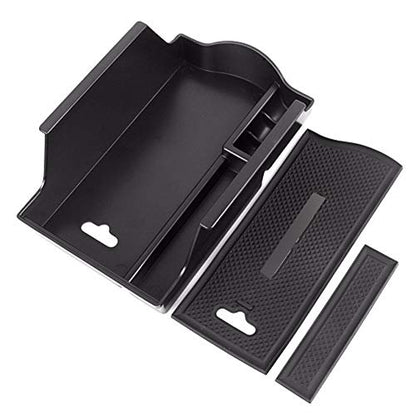 Car Center Console Armrest Storage Box Organizer Tray Compatible with Lexus CT CT200h 2011