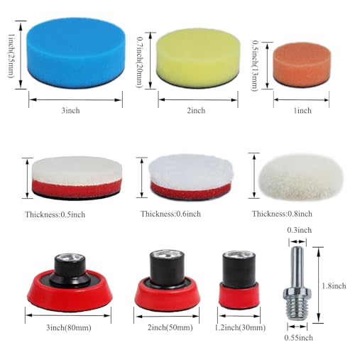 Car Foam Polishing Buffing Kit