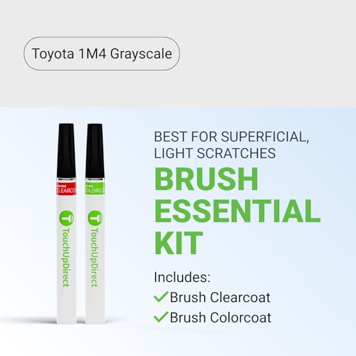 Car Paint Touch Up Brush Kit (Brush - Essential Kit / Grayscale)