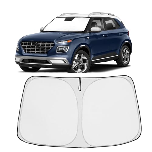 Custom Fit Car Windshield Sun Shade for 2020 (Hyundai Venue 2020-2025 2026)