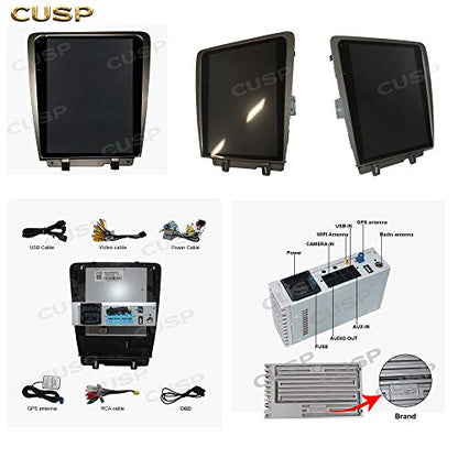 Car Stereo Radio GPS for Ford Mustang 2010 (PX3 Quad core 2G+32G AUTO A/C & Manual A/C)