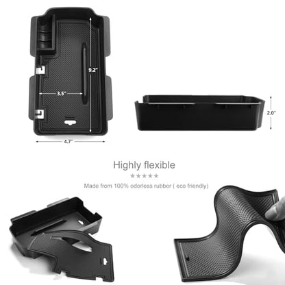 3PCS Car Interior Organizers for Honda Civic 2022 (Center, Armrest, Hidden Box)