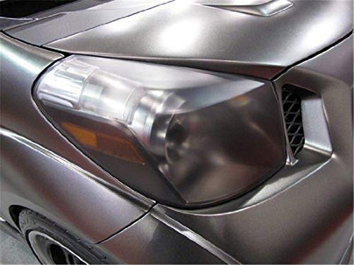 12 by 48 Inches Self Adhesive Headlight (Matte Black)