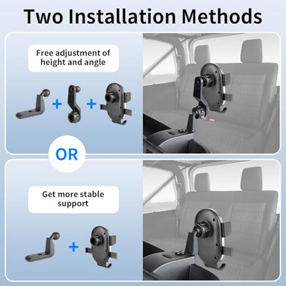 Car Phone Holder Center Console Organizer For Jeep Wrangler JL JLU 2018 2019 2020 2021 2022 2023 (for Jeep Wrangler JL 2018-2023)