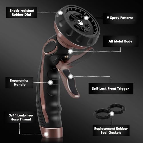 Hose Nozzle with Easy Self (Oil Rubbed Bronze)