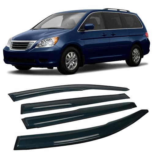 Window Visors Rain Guards Fit for Honda Odyssey 2005 (For 2005-2010 Honda Odyssey)