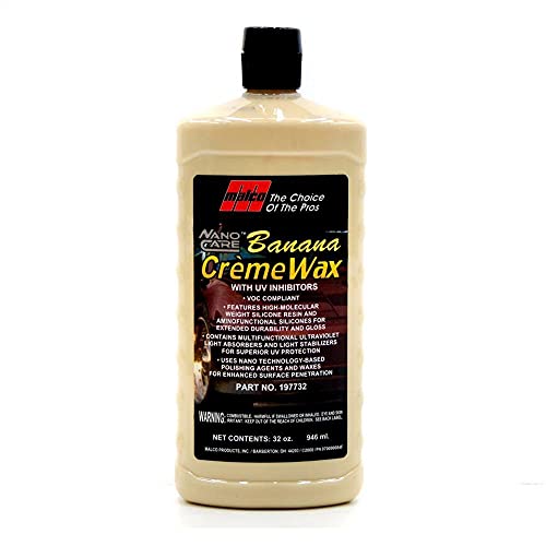 Nano Care Banana Creme Wax for Automotive Finishes (32 Fl Oz (Pack of 1))