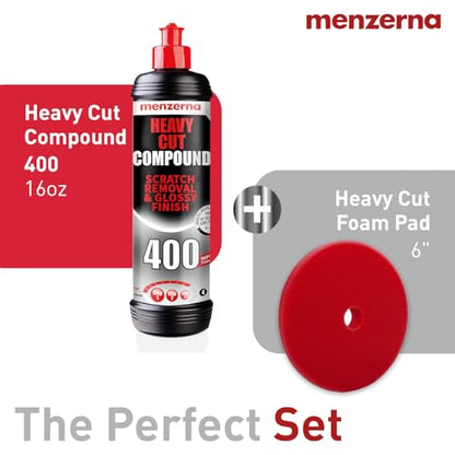 Deep Scratch and Swirl Remover Kit I Car polishing Set (16oz. + Pad)