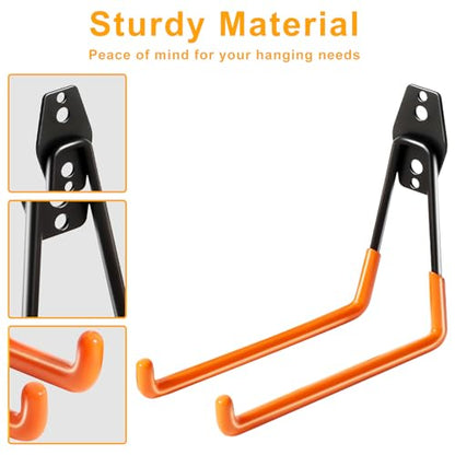 Heavy Duty Garage Hooks for Hanging (7.4 Inch)
