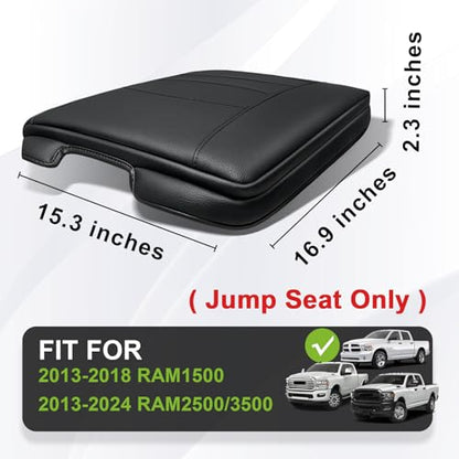 Armrest Cover for Ram 1500 13 (3) 13-18 |RAM1500| 13-25 RAM2500/3500|Jump,+Thick)