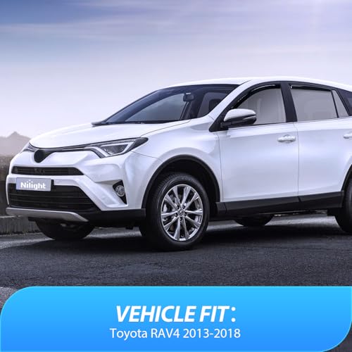 in Channel Rain Guards for Toyota RAV4 2013 (Toyota RAV4 2013-2018)