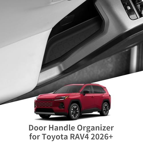 4Pack Door Side Storage Box for Toyota RAV4 2026 (26RAV4 Door Box)