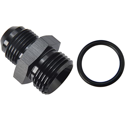 8AN Male Flare to 10AN ORB O (8AN to 10AN ORB / Black - 1PC)
