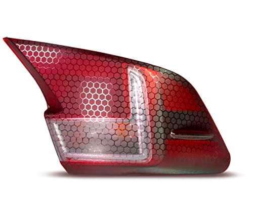 Honeycomb Matte Smoke Taillight Tint Bulk Vinyl Roll (3ft x 5ft)