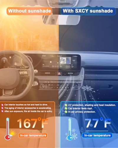 2022 2024 2025 2026 Ioniq 5 Windshield Sunshade 2023 (2022-2024 2025 2026 Ioniq 5)