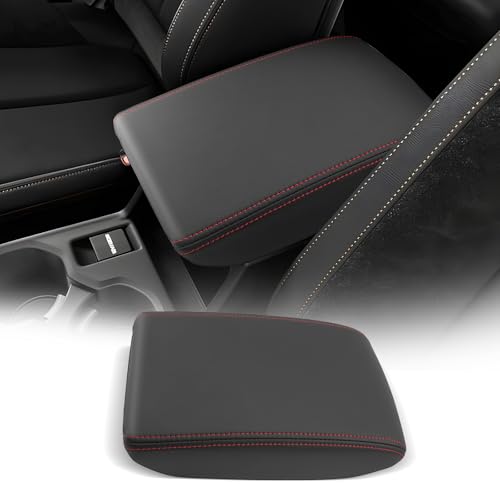 for Subaru Forester 2025 2026 Center Console Cover Armrest Box Cover for Forester (Forester 2025+ Red Line)