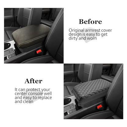 for 2024 2025 2026 Volkswagen Atlas Center Console Cover 2024 2025 2026 VW Atlas Armrest Cover 2024 2025 Atlas SE (2024+ VW Atlas A)