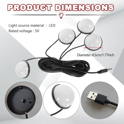 Car Interior LED Lights (Ice Blue)