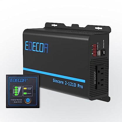 Pure Sine Wave Inverter 1200W 12V DC to 110V AC (1200W/12V)