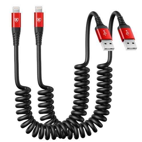 iPhone Charger Cable 6FT for Carplay (6FT / USB A to Lightning / Red)