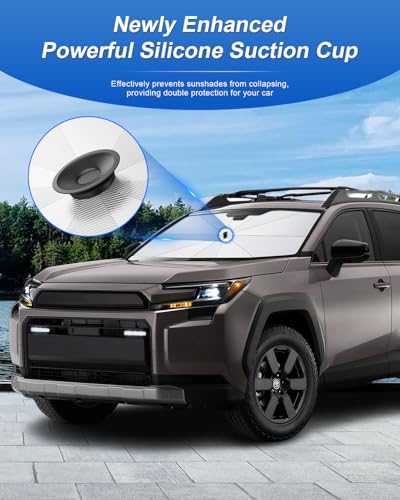 for 2026 Toyota RAV4 Car Windshield Sun Shade Umbrella for 2026 Toyota RAV4 (2026 RAV4)