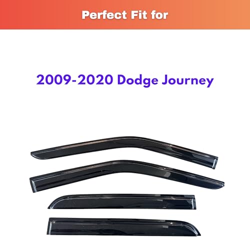 Rain Guards Window Visors for 2009 (2009-2020 Journey)