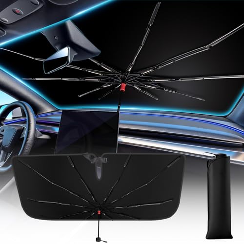 Windshield Sun Shade Umbrella (Medium (57" L x 32" W))