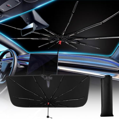 Windshield Sun Shade Umbrella (Medium (57" L x 32" W))