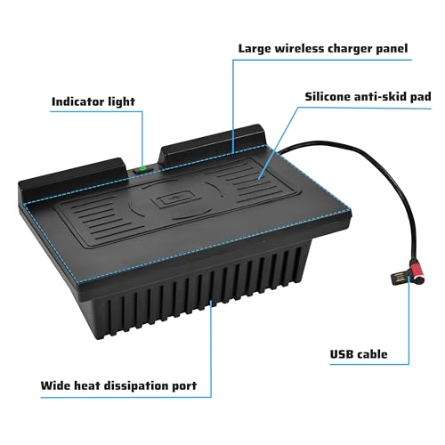 Car Wireless Charger Pad for Ford F150 2018