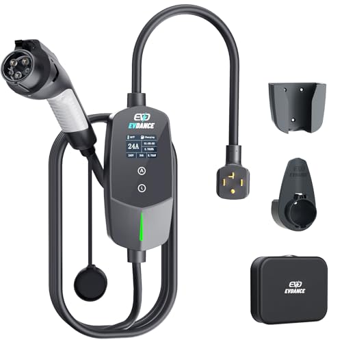 Level 2 EV Charger 24Amp 240V (NEMA 14-30 Plug)