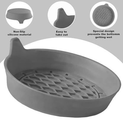4 PCS Car Cup Coasters (Grey*4pcs / No Diamonds)
