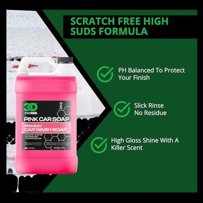 Pink Car Wash Soap (128 Fl Oz (Pack of 1))