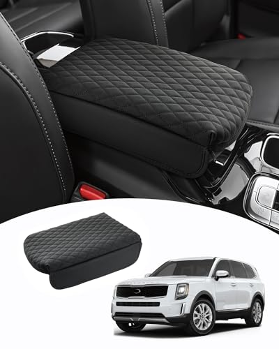 Center Console Cover for Kia Telluride Accessories 2026 2025 2024 2023 (Size for Kia Telluride 2020-2026)