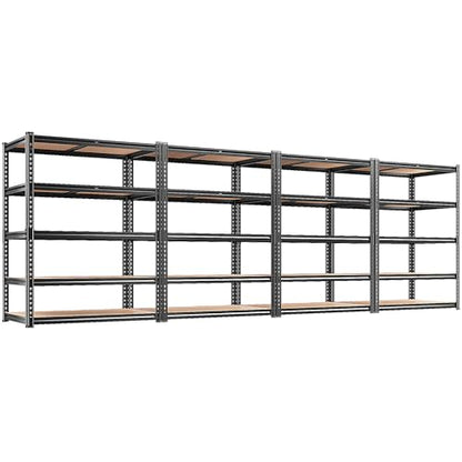 4 Pack Storage Shelves (Black)