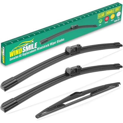 Windshield Wiper Blades Replacement for Ford Fiesta 2009 (26"/15"/12")