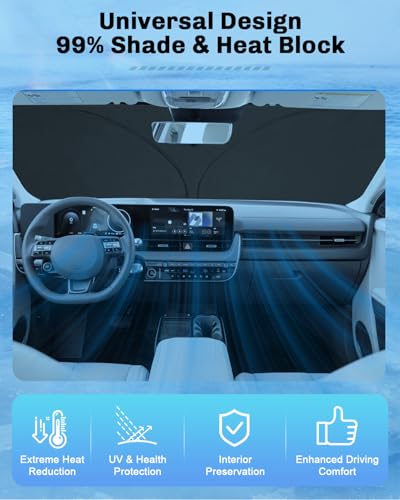 2022 2024 2025 2026 Ioniq 5 Windshield Sunshade 2023 (2022-2024 2025 2026 Ioniq 5)