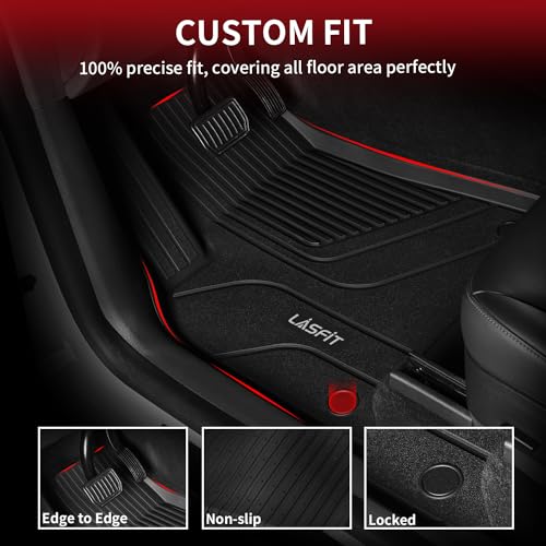 Floor Mats for Tesla Model X 6 Seater & Model X Plaid 2021